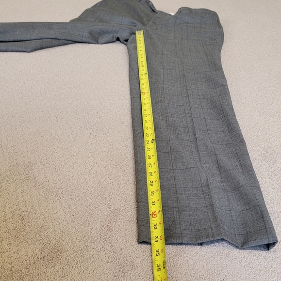 Joseph Abboud Tollegno 1900 2-Piece Suit, Check Pattern, 44 XL - Picture 12 of 15